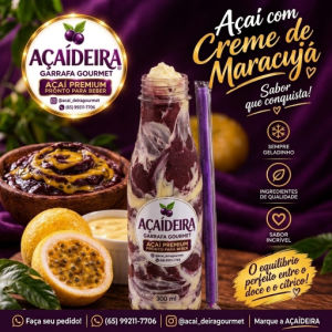 imagem do produto Açaí com creme de maracujá