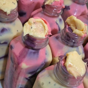 imagem do produto Açai na Garrafa Napolitano ( Maracujá, Morango e Nutella )