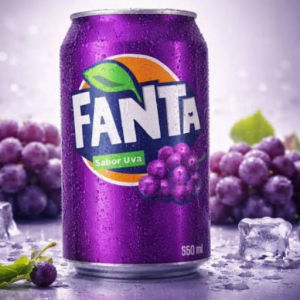 imagem do produto Fanta Uva lata 350 ml