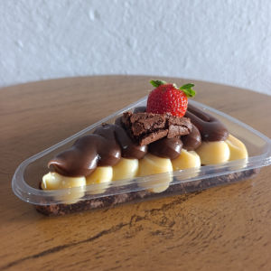 imagem do produto Pizza brownie ninho com Brigadeiro 
