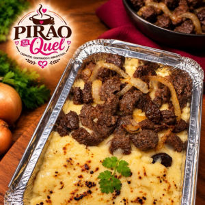 imagem do produto PIRÃO DE AIPIM COM CARNE DO SOL 500G