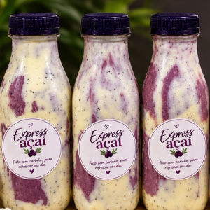 imagem do produto Açaí Cremoso com Mousse de Maracujá e Leite Ninho 300ml