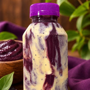imagem do produto Açaí Cremoso com Mousse de Maracujá e Leite Ninho 300ml