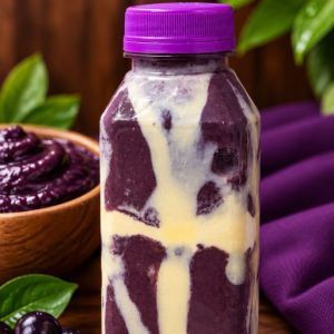 imagem do produto Açaí cremoso com Creme de ninho e leite em pó 300ml