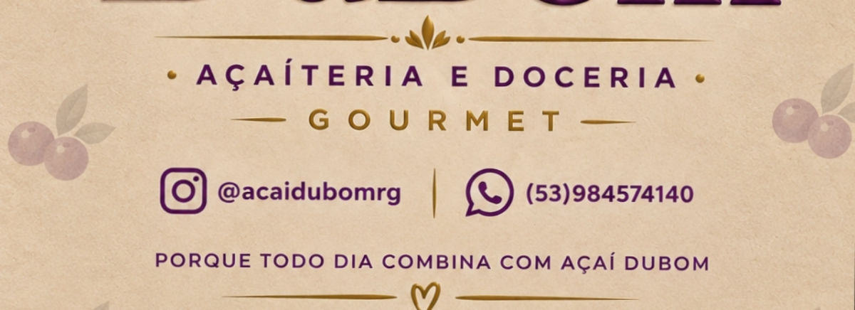 Açaí DuBom capa