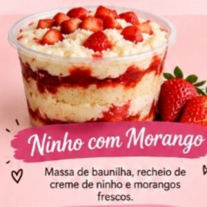imagem do produto Ninho com morango 