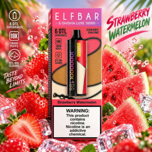 imagem do produto ELFBAR SHISHA LUXE STRAWBERRY WATERMELON