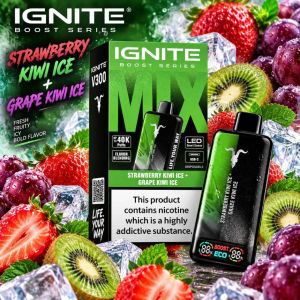 imagem do produto BOOST SERIES MIX STRAWBBERRY KIWI ICE + GRAPE KIWI ICE