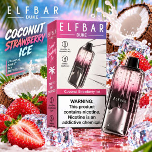 imagem do produto ELFBAR DUKE COCONUT STRAWBERRY ICE