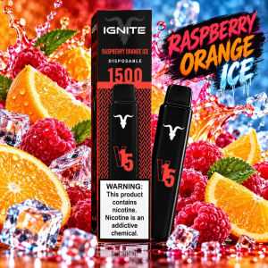 imagem do produto V15 IGNITE RASPBERRY ORANGE ICE