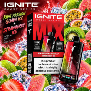 imagem do produto BOOST SERIES MIX KIWI PASSION GUAVA ICE + STRAWBERRY ICE