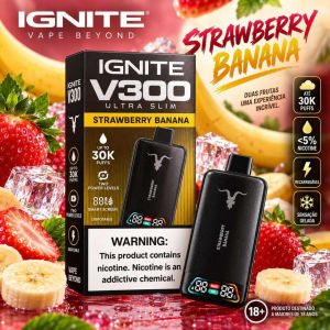 imagem do produto V300 ULTRA SLIM STRAWBERRY BANANA