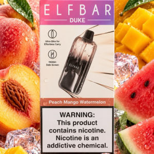 imagem do produto ELFBAR DUKE PEACH MANGO WATERMELON