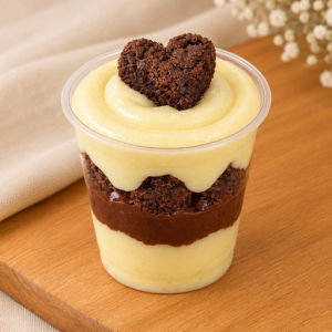 imagem do produto Escondidinho de brownie leite Ninho com Nutella