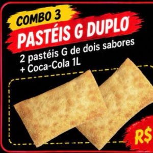 imagem do produto COMBO 3 - PASTEIS G DUPLO
