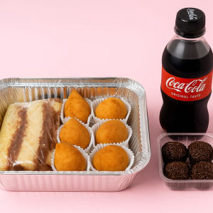imagem do produto Kit festa fatia completa coco
