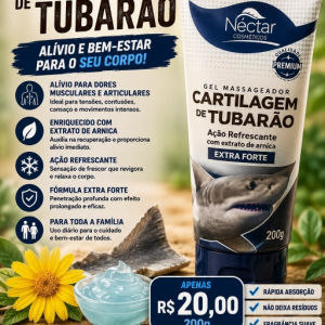 imagem do produto Massageador cartinagem tubarão