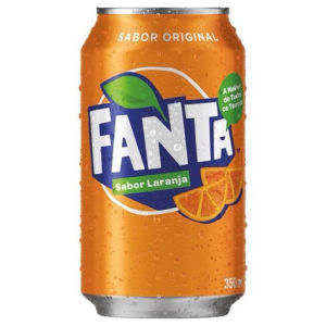 imagem do produto Fanta laranja lata 
