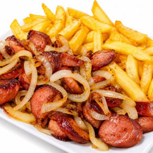 imagem do produto Fritas com calabresa 
