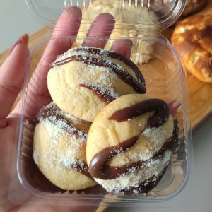 imagem do produto Trio mini cookies leite com avelã