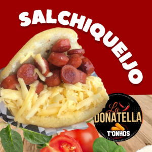 imagem do produto Arepa de Salsicha com Queijo 🌭🧀