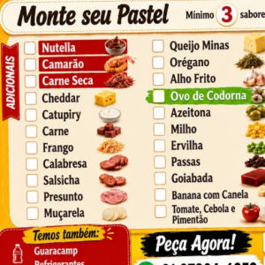imagem do produto Pastel com tudo dentro 