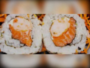 imagem do produto Uramaki Salmão e Camarão 5 Und