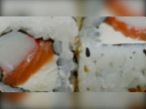 imagem do produto Uramaki Salmão e Kani 10 Und