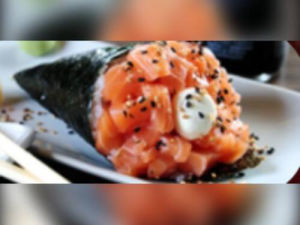 imagem do produto Temaki Salmão c/Arroz