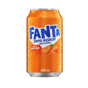 imagem do produto Refrigerante Fanta Laranja Zero açúcar 350ml