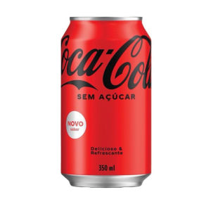 imagem do produto Refrigerante Coca Cola S/Acucar Lt 350ml