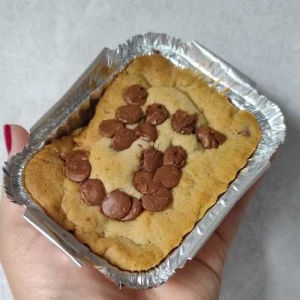 imagem do produto Marmitinha Mini Torta Cookie com Nutella
