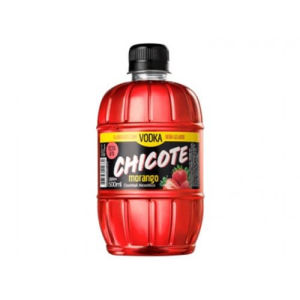 imagem do produto Vodka Chicote Morango 500ml