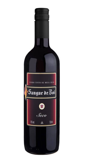 imagem do produto Vinho Tinto Sangue de Boi Seco Garrafa 750ml