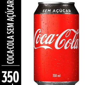 imagem do produto Coca zero 350ml