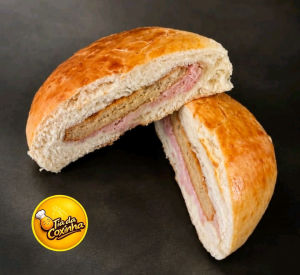 imagem do produto Hambúrguer, queijo e presunto
