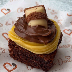 imagem do produto Brownie Gourmet (Ninho, Nutella e Kinder bueno)