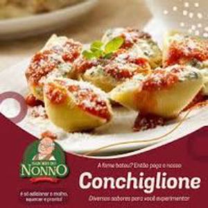imagem do produto CONCHIGLIONE ESPECIAL RICOTA DAMASCO E REQUEIJÃO 500 GR