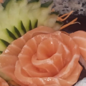 imagem do produto Sashimi de salmão (5 peças)