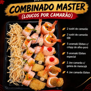imagem do produto Combinado master ( loucos por camarão)