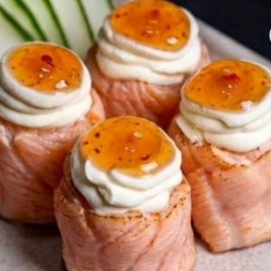 imagem do produto Joe salmão maçaricado c/ geleia de maracujá (4un)