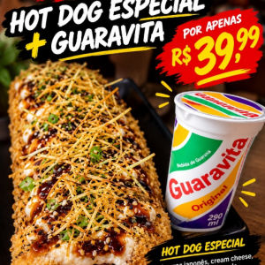 imagem do produto Hot dog especial+ guaravita 