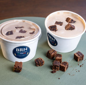 imagem do produto Gelato de Chocolate com Brownie