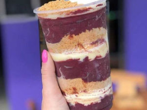 imagem do produto Açai Com Sorvete Chocolate 300 Ml