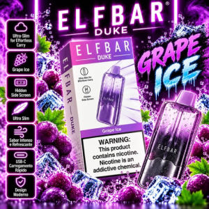imagem do produto Elfbar Duke Grape ice