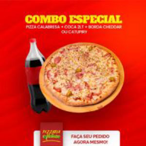 imagem do produto Pizza Calabresa + Coca Cola 2lt