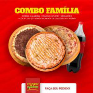 imagem do produto Combo Brothers 3 Pizzas + Coca Cola 2lt