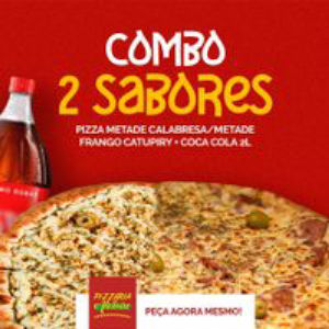 imagem do produto Combo 2 Sabores Calabresa/Frango Catupiry + Coca Cola 2lt