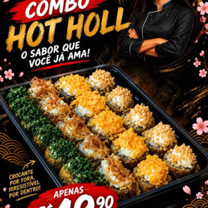 imagem do produto Combo hot holl 24 peças 