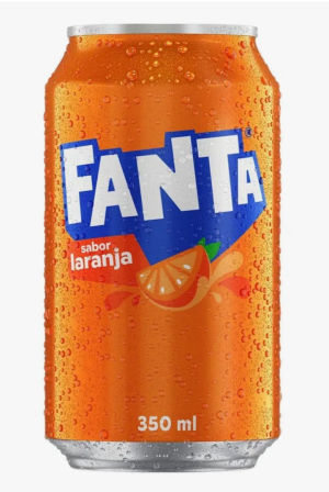 imagem do produto Refrigerante Sabor Laranja Fanta Lata 350ml